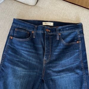 Madewell True Blue Demin Jeans